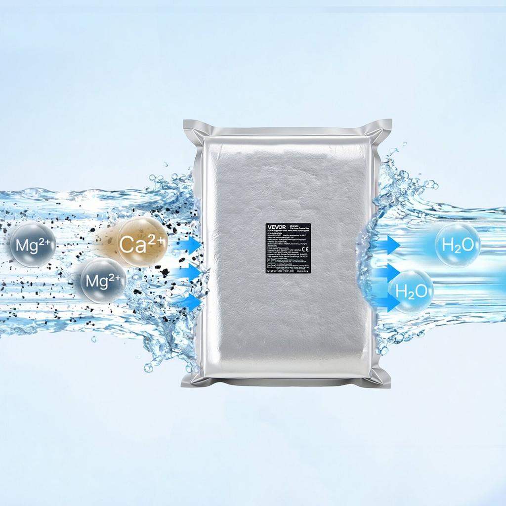 Deionized Resin Filter Refill for Spotless Car Wash System, 5L Mixed-Bed DI Resin Filter Cartridge Refill - Compatible with Refillable Deionized Water