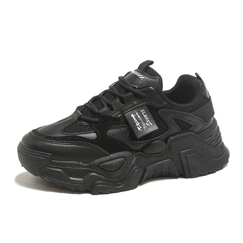 Женская обувь Модный тренд Дышащие сетчатые кроссовки Женские Удобная мягкая подошва Повседневная обувь на платформе