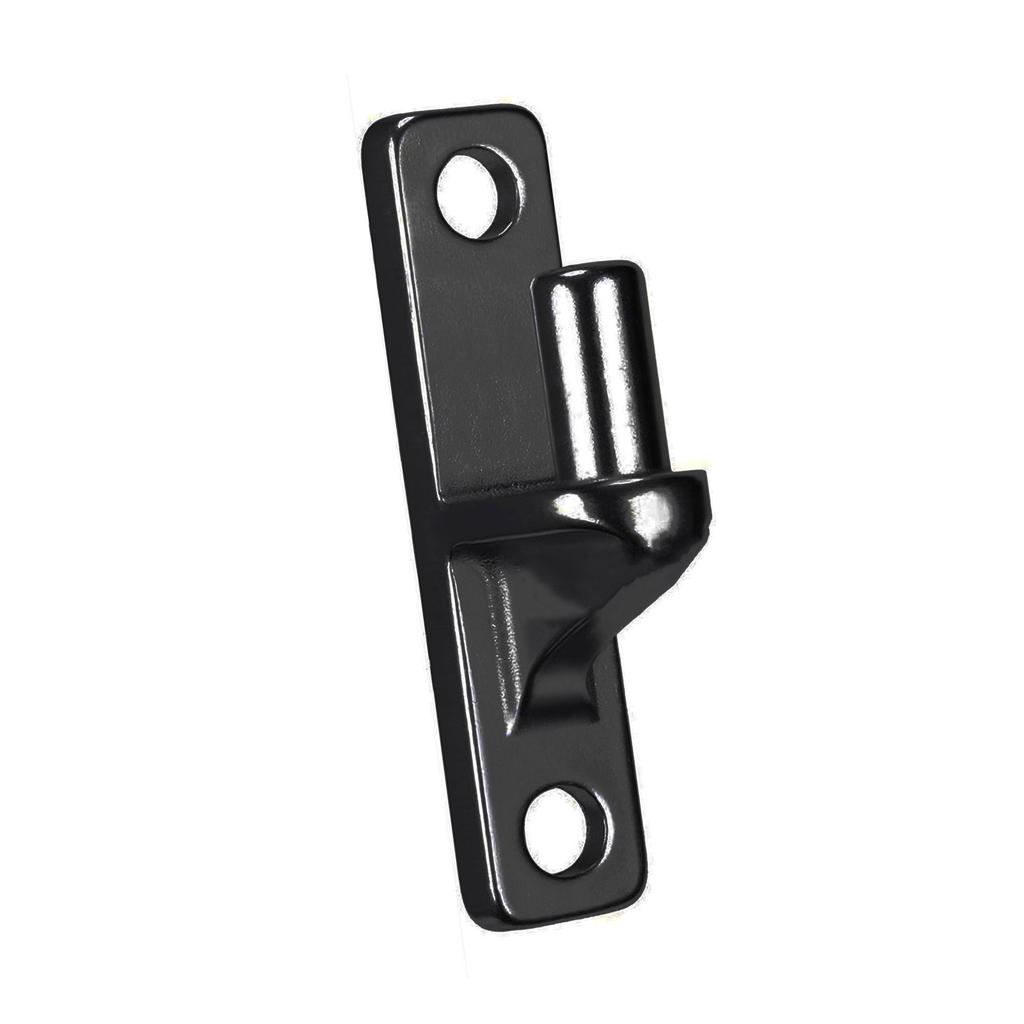 1/2/4 шт. Настенные петли для ворот, Портативные настенные петли для уличных ворот из сетки-рабицы с петлевым пальцем 5/8 дюйма