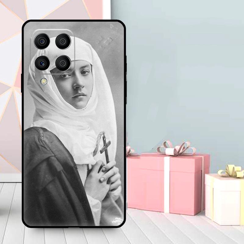 Чехол-поцелуй сестры-монахини для Samsung Galaxy M06 M11 M31 M14 M34 M54 M12 M32 M52 M15 M13 M16 M36 M56 M53 M35 M55