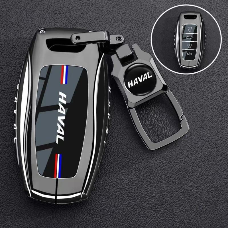 Чехол для автомобильного ключа для Great Wall Haval H6 2024 H9 2024 H2 M6 Cool Dog Plus Owl Для Dragon MAX F7 F7X F7H H8 H3 Аксессуары