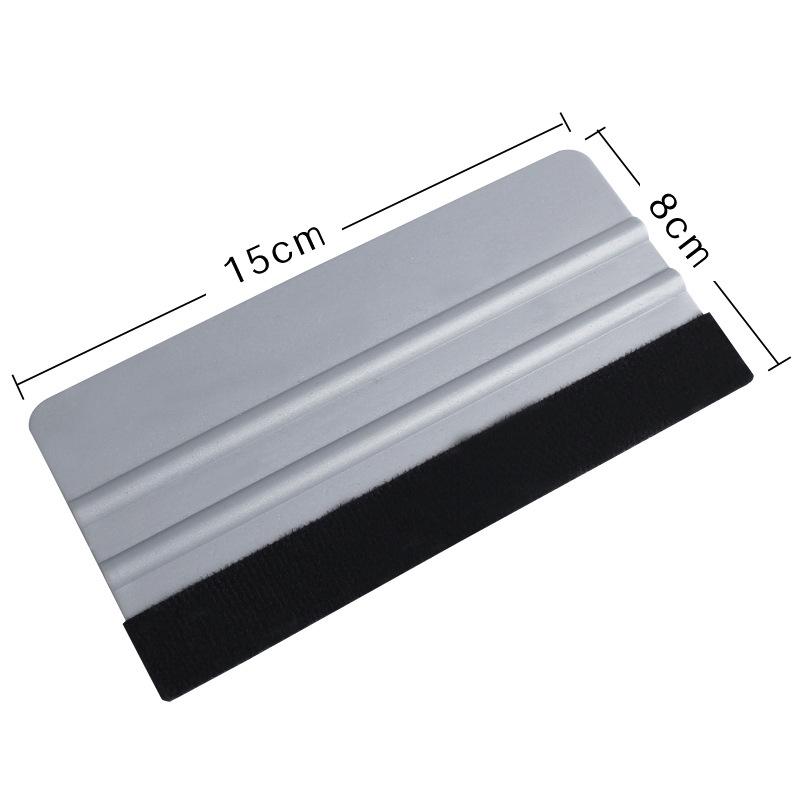 Невидимый большой пластиковый инструмент-ракель для оклейки автомобилей пленкой