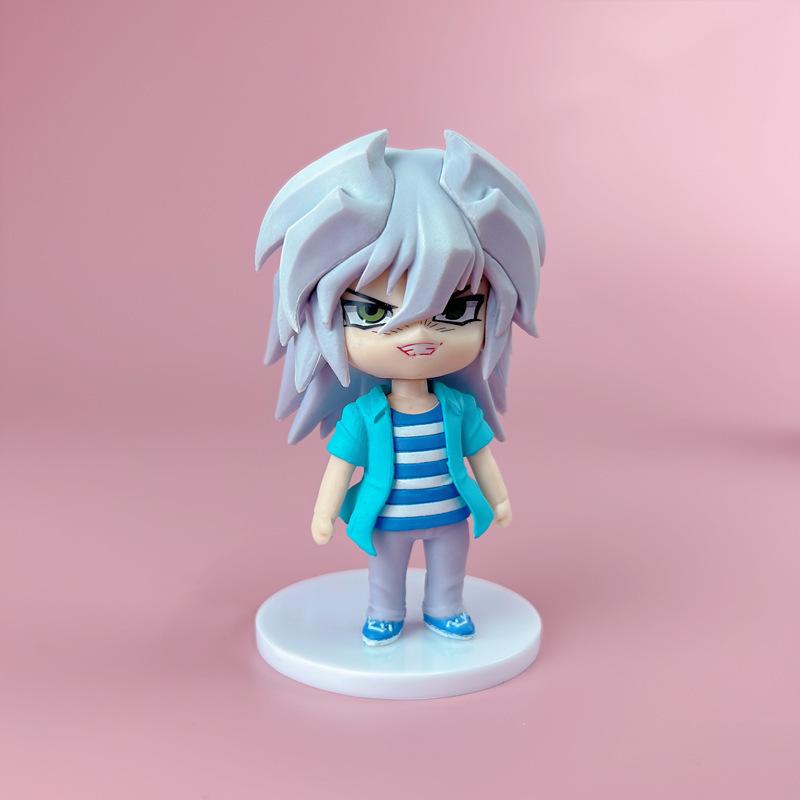 6 шт./комплект Фигурка Yu-Gi-Oh 9,5-12 см Юги Муто Джоуи Уилер Маг Девушка Сето Кайба Фигурка Действия Настольная Модель