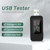 Тестер USB 10 в 1 Тестер с цветным HD-экраном KWS-MX18L Вольтметр постоянного тока Амперметр Детектор напряжения и тока Индикатор мощности зарядного устройства