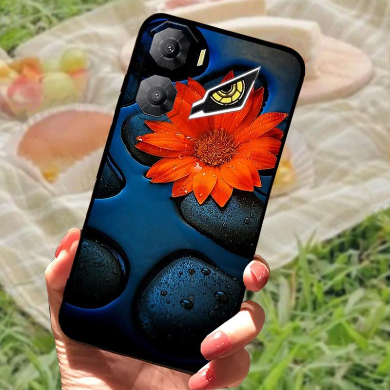 Чехол для ZTE Nubia Neo3 Neo 3 5G Z2464N TPU Мягкий Силиконовый Черный Матовый Чехол для Телефона Для Nubia Neo3 Задняя Крышка Защитная Оболочка