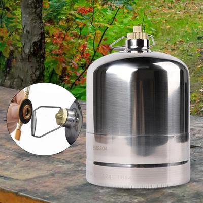 Канистра для бензина для кемпинга, пустой многоразовый портативный практичный баллон для