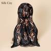 High-quality Luxurious Silk Scarves Headband Scarfs Neck Scarf For Women Chain Silk Scarf Women's Decorative Shawl