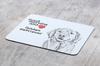 Golden Retriever – Mouse pad with print, personalized dog-themed mouse pad | Art-Dog