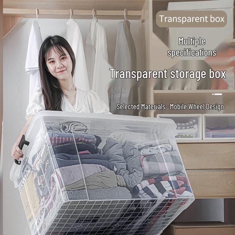 Jinzhiqing Transparent Large Capacity Storage Box