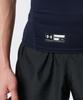 [Under Armor] Бейсболка UA Wear Heat Gear компрессионная майка с коротким рукавом с круглым вырезом и коротким рукавом 1358643 (410)МДН LG