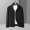 FENGMAO Men's Stand-Collar Wrinkle-Resistant Casual Jacket