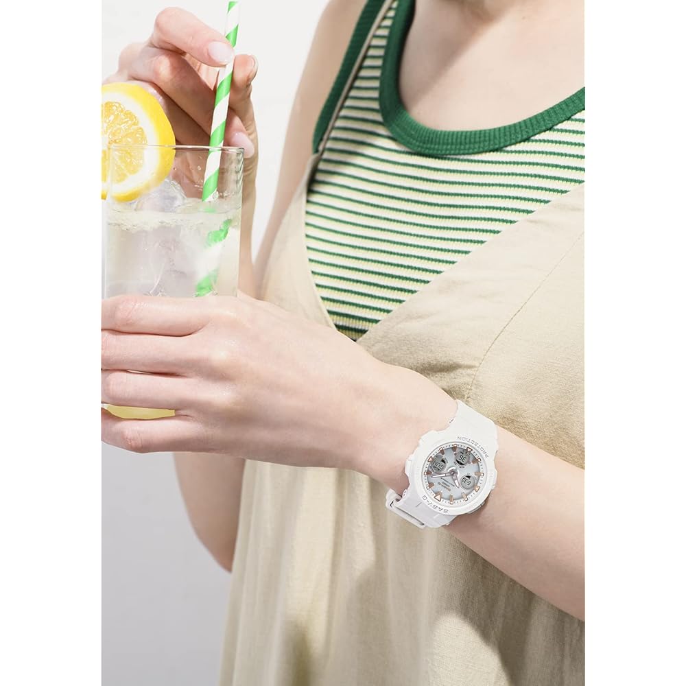 Casio Baby-G Beach Traveler Solar Radio Watch BGA-2500-7AJF Women's White