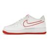 Nike Air Force 1 GS White Picante Red Детские кроссовки Aura Blue-Tint Aluminium DV7762-101
