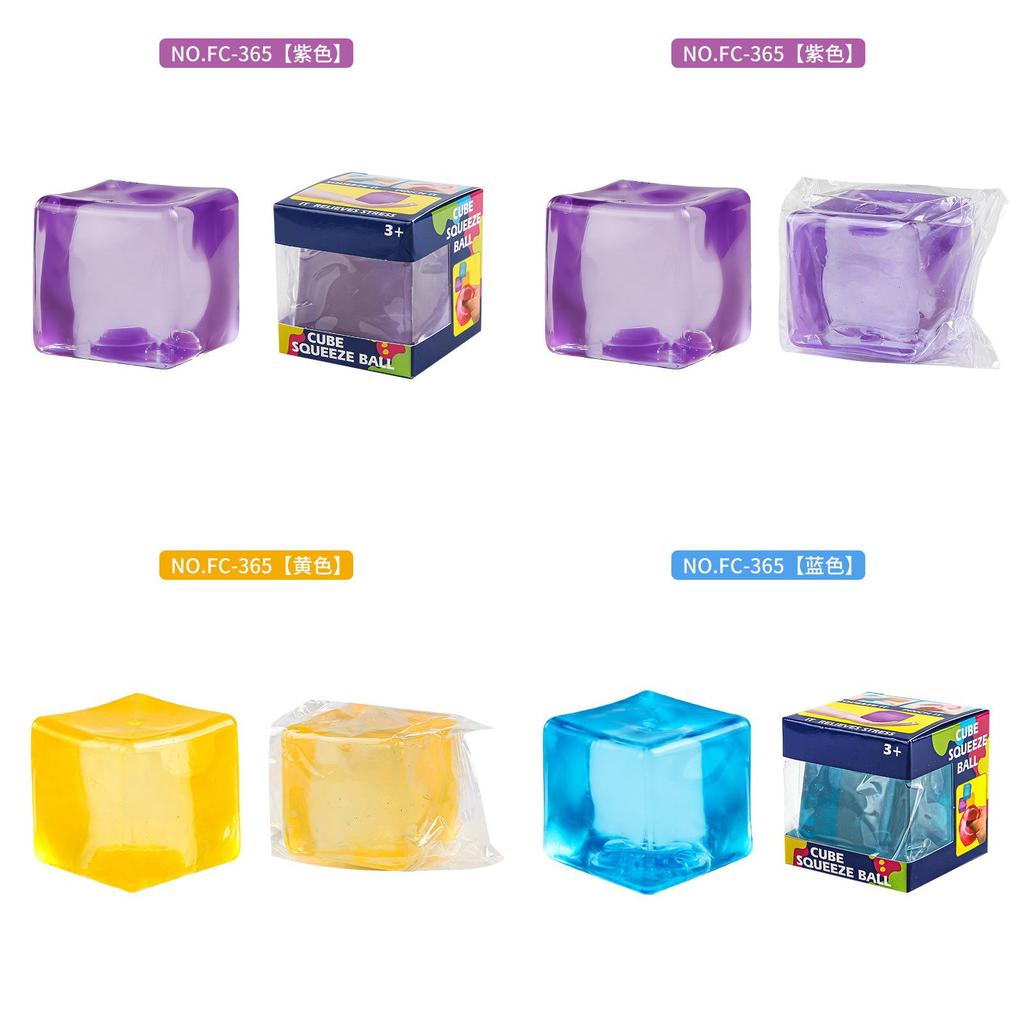 Kids Fidget Toy Silicone Rebound Block For Sensory Development And Stress Relief