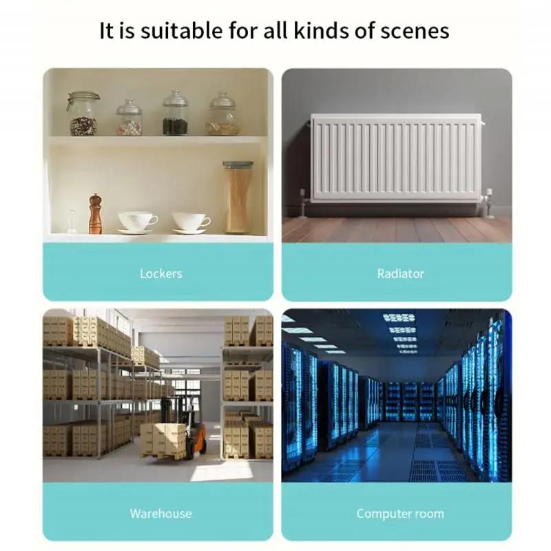 Tuya ZigBee Flood Sensor Linkage Water Leakage Detector Security Alarm Protection Smart Life APP Remote Monitoring Hub is Need