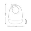 Мультяшные Детские Слюнявчики Мягкий Силикон Детские Принадлежности для Кормления Портативный Детский Слюнявчик для Кормления