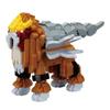 Kawada Nanoblock Pokémon Entei Deluxe Edition (NBPM108), 7 X 28 X 21 Cm, Ages 12 and Up, Interior Decoration, Hobby, NBPM108
