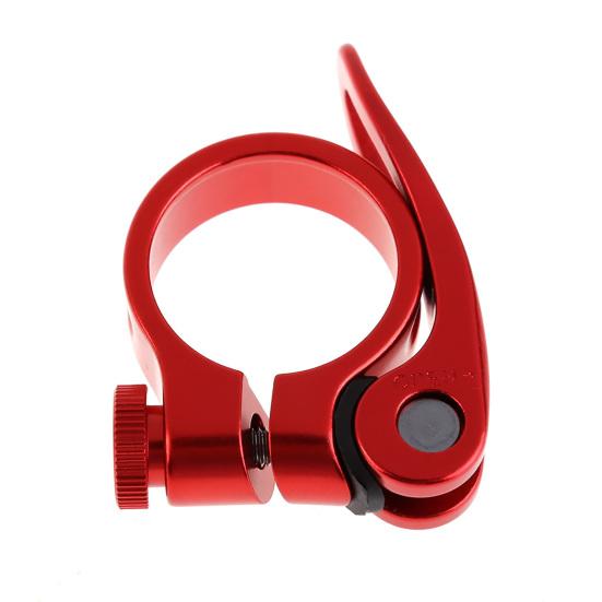 Зажим для подседельного штыря. Хорошее мастерство. Высокопрочный алюминиевый сплав. Удобный воротник для подседельного штыря для велосипеда. Активный отдых на свежем воздухе.