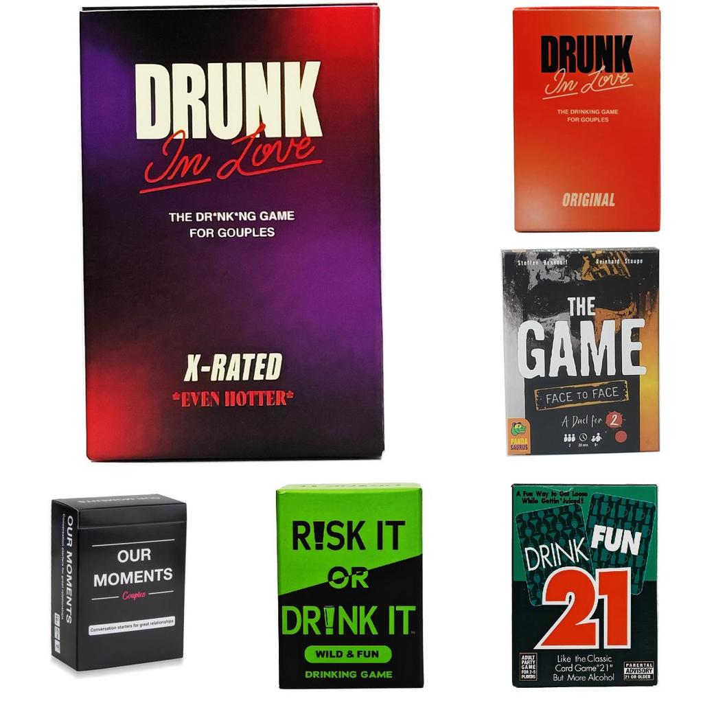 Conversation Couple Risky Game Cards Drunk In Love Talking Point Questions Fun