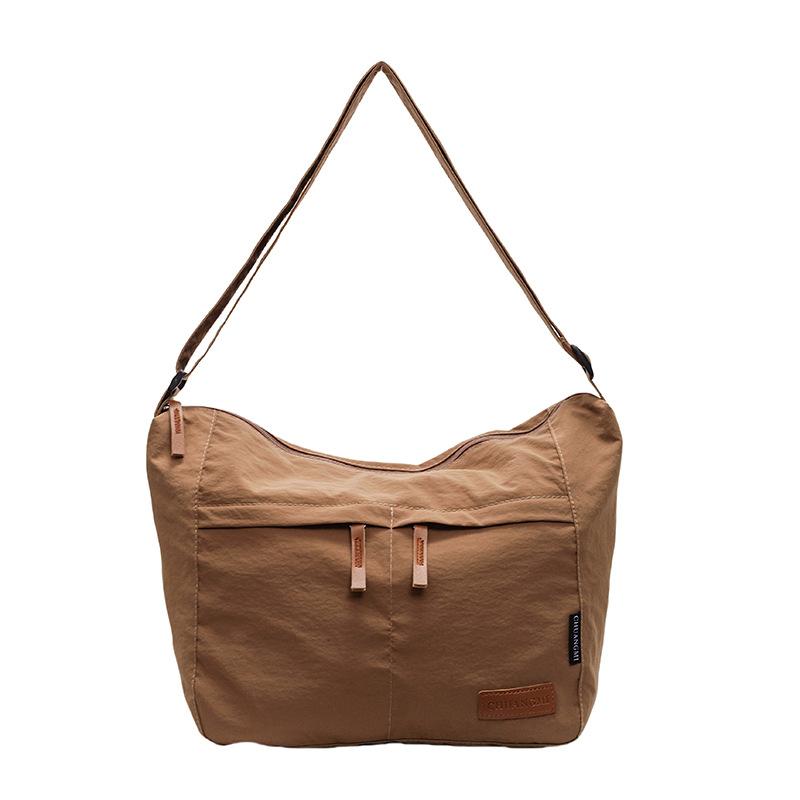 Литературная и универсальная спортивная сумка-мессенджер, повседневная наплечная сумка, большая вместимость, легкий и простой студенческий рюкзак