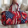 Independence Day Series Small Carry-on Quilted Travel Bag Unisex Sports Gym
