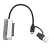 Кабель-адаптер USB на SATA, скорость передачи 6 Гбит/с, Type-C USB2.0 3.0 на 2,5-дюймовый адаптер для жесткого диска SATA