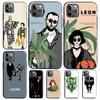 Чехол для телефона Леон Профессионал для iPhone 17 Air 16 15 14 13 11 12 Pro Max 12 13 mini 15 16 Plus 16e Чехол Coque