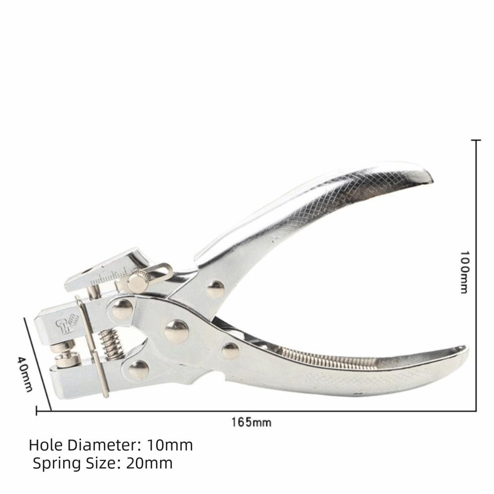 Snap Buttons Eyelet Punch Pliers Metal Hole Punch Tool Durable Grommet Tool  Bag Repair