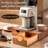 Коробка для хранения кофейных капсул Коробка для хранения и организации чайного набора Стойка-витрина Экономия места Настольная стойка для хранения для домашнего декора