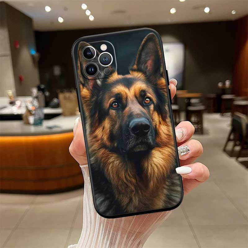 Rottweiler Doberman Guard Dog Phone Case for Redmi Note 12 12S 12C 13 13C 13R 14 14S 14R 14C 11A 13X A3 A3X A4 A5 Pro Max Plus