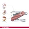 VICTORINOX Classic Precious ALOX Collection Gentle Rose швейцарский армейский нож многофункциональный нож для кемпинга с плоской отверткой