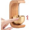 Shopkeepers Bell for Door Opening, Door Bell Chime Magnetic Door Chime, Small Doorbell for Refrigerator, Home Garden Windchime, Hanging Bells for