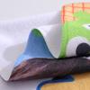 Customized 3D Printed Recycled Polyester Microfiber Beach Towel Geometric Pattern Quick-Dry Strongly Absorbent All-Season Sports
