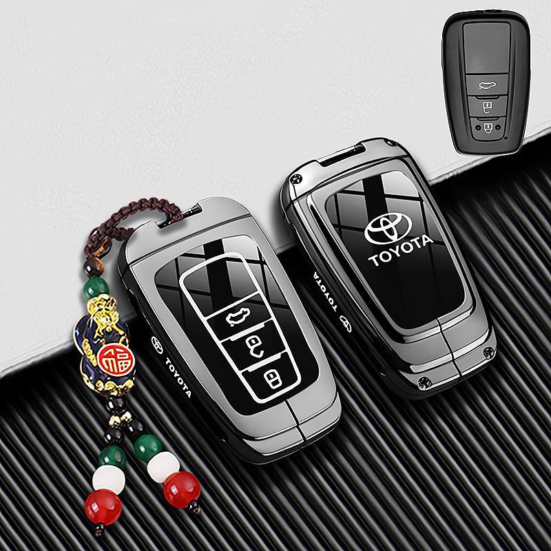 NBNQ8 Чехол-обложка для автомобильного ключа Брелок для Toyota CHR Hilux Fortuner Land Cruiser 200 Camry Corolla Crown RAV4 Highland Брелок