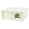 Maison Emboitable 4 Chambres 30 × 12 × 30 Cm Pour Grands Hamsters, Dègues - Trixie
