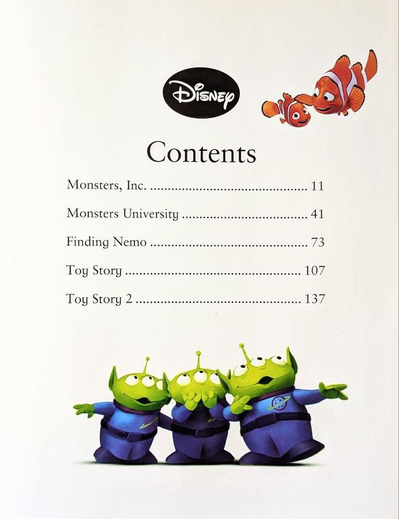 [Б/У] Иностранная книга Большая книга Дисней и Пиксар 5 наименований в комплекте Книжка-картинка с фигуркой Базза