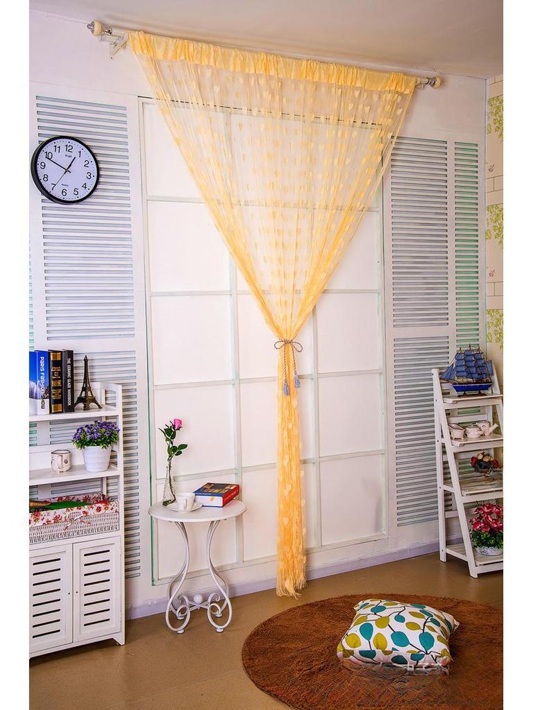 1x2м Love Line Подвесная занавеска для гостиной или спальни