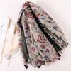 New Fashion Summer Women Scarf Bohemia Flower Beach Hijab Shawls and Wraps Female Foulard Echarpe Designer Pashmina Bandana