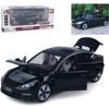 1/32 Scale Tesla Model 3 Alloy Car Model Diecast Toy Vehicles,Pull Back Alloy Car with Lights and Music,Mini Vehicles Toys for Kids Gift