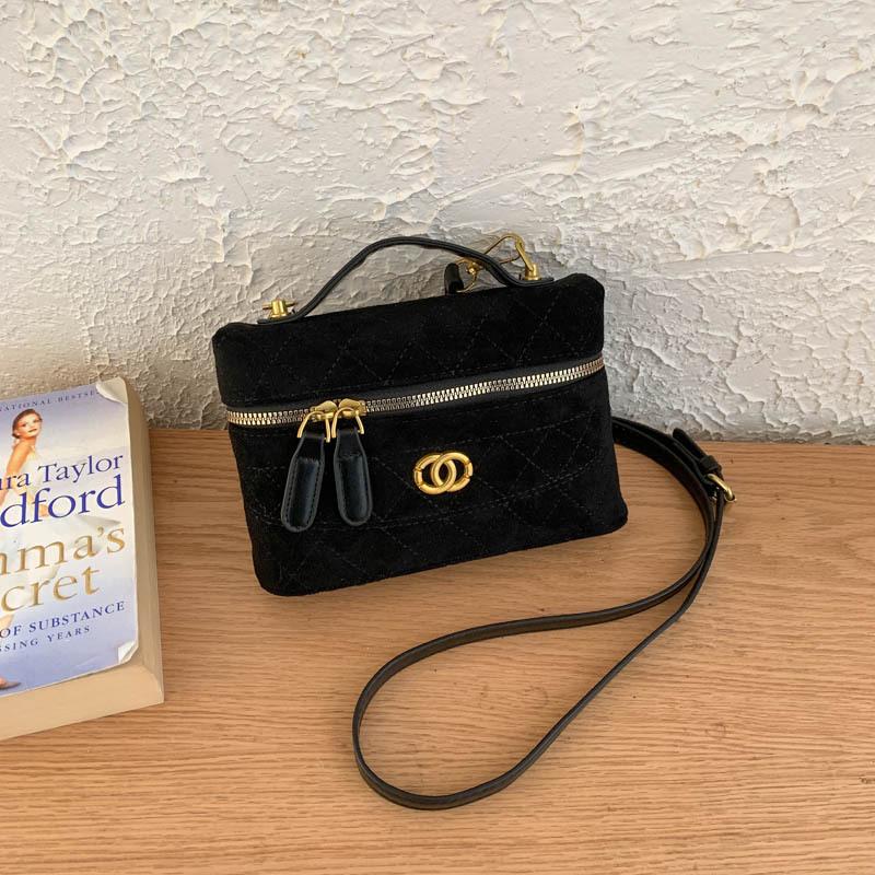 Сумка-цепочка ромбовидной формы, корейская высококлассная универсальная сумка-ведро, новая нишевая женская сумка-мессенджер на одно плечо осень-зима 2025