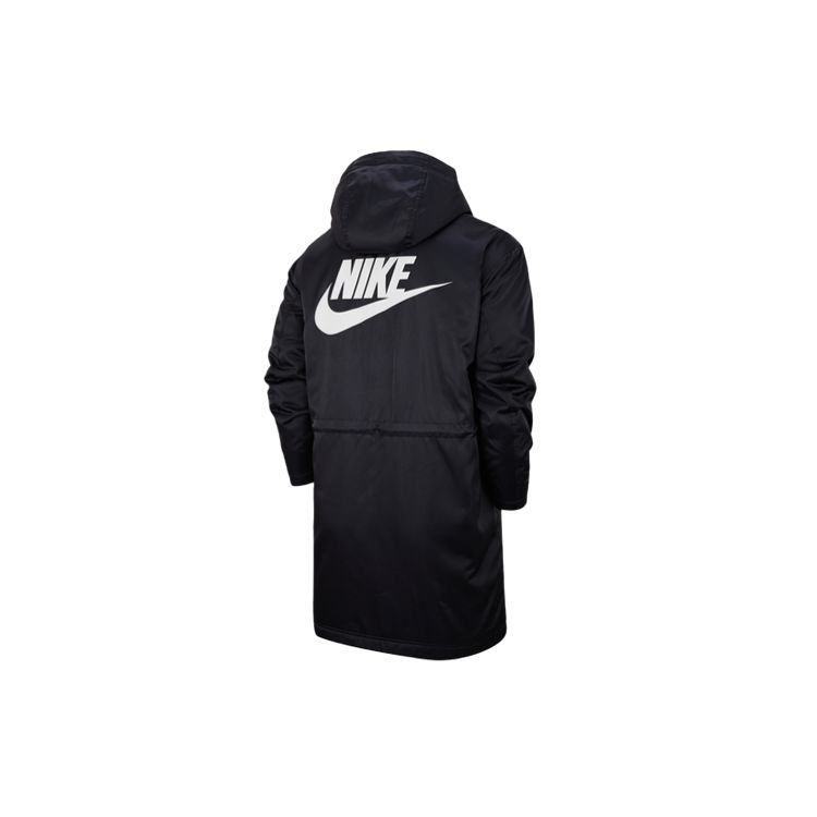 Nike Мужская тканая тренировочная куртка с молнией по всей длине Nike Dri-FIT Черная CZ4931-010