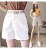 Plus Size High-Waist Cotton Shorts & Top Summer Set for Women