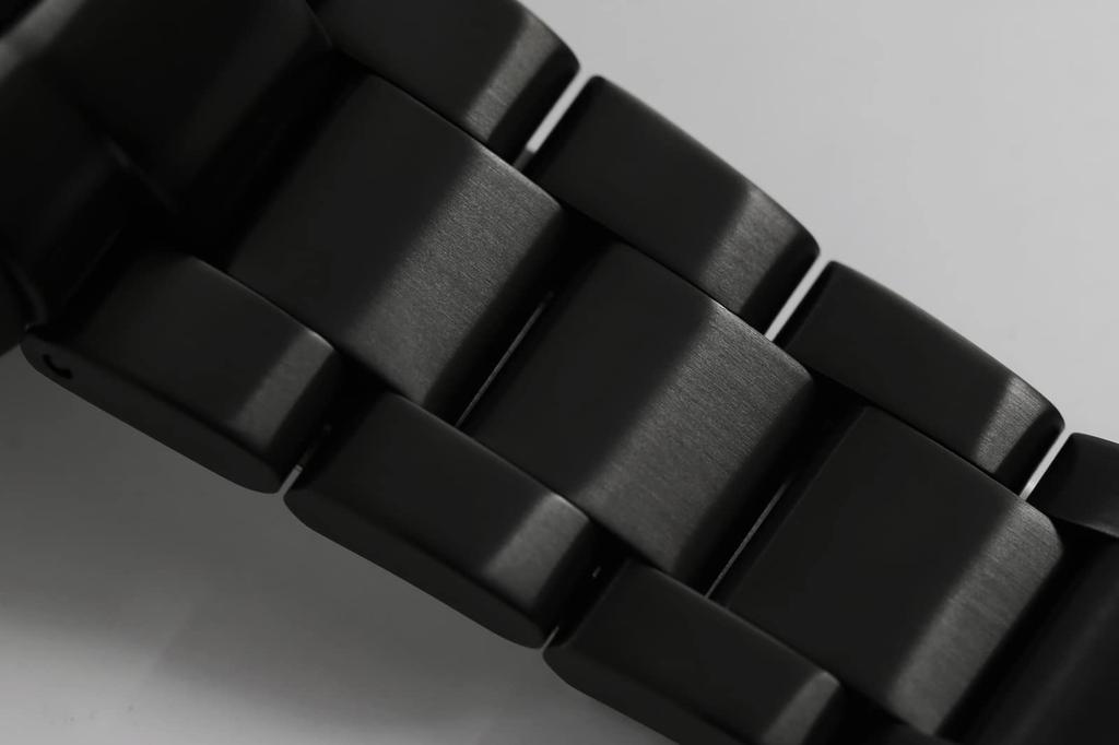 Часы-хронограф Hyakuichi, водонепроницаемые, 20 АТМ, кварцевые, с керамическим безелем, полностью черные [HYAKUICHI 101] No.11IP, мужские, для дайвинга, IP-BBB