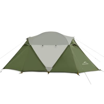 Официальный магазин Naturehike Палатка для 4-6 человек Две комнаты с передней комнатой Легкая Простая в установке Дышащая Большая вместимость Давление воды 3000 мм