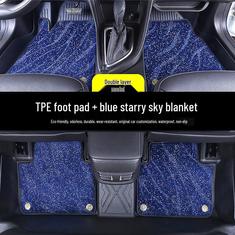 Skoda Octavia Pro Waterproof TPE Car Floor Mats for Models 2016-2025