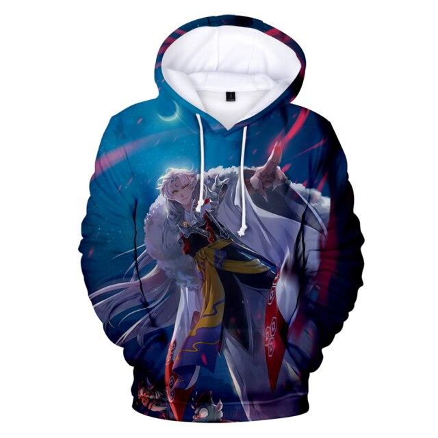 Anime Inuyasha 3d Print Hoodies Men Women Casual Fashion Sweatshirt Hoodie Harajuku Trendy Pullover Hip Hop Streetwear Tops