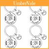 Оптовый брелок из нержавеющей стали ко Дню отца и Дню матери Идеальный подарок для тети и племянника