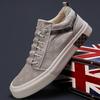 Men'S Shoes Trendy Casual Men'S Canvas Shoes Comfortable Breathable Low-Top Board Shoes Men