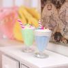 1Pc 1:12 Kitchen Food Special Miniature Dollhouse Accessor WR House Ice Cream Cups Doll