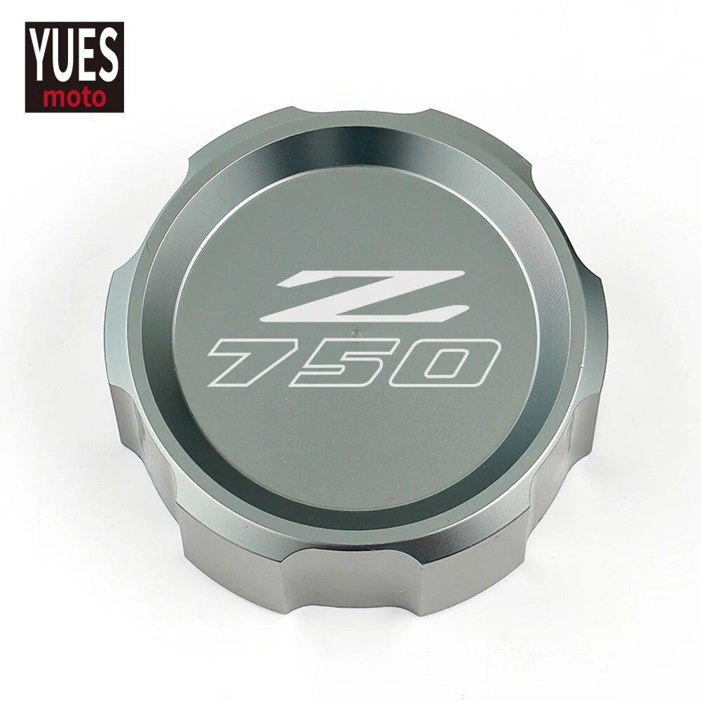 Аксессуары для мотоциклов, задний тормозной цилиндр с ЧПУ, крышка главного бачка для KAWASAKI Z750 Z 750 2007 2008 2009 2010 2011 2012